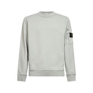 Stone Island Men Crew Neck Sweater With Logo